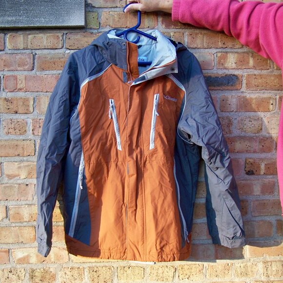 Columbia Men's Hooded Windbreaker, Size M - Picture 4 of 5